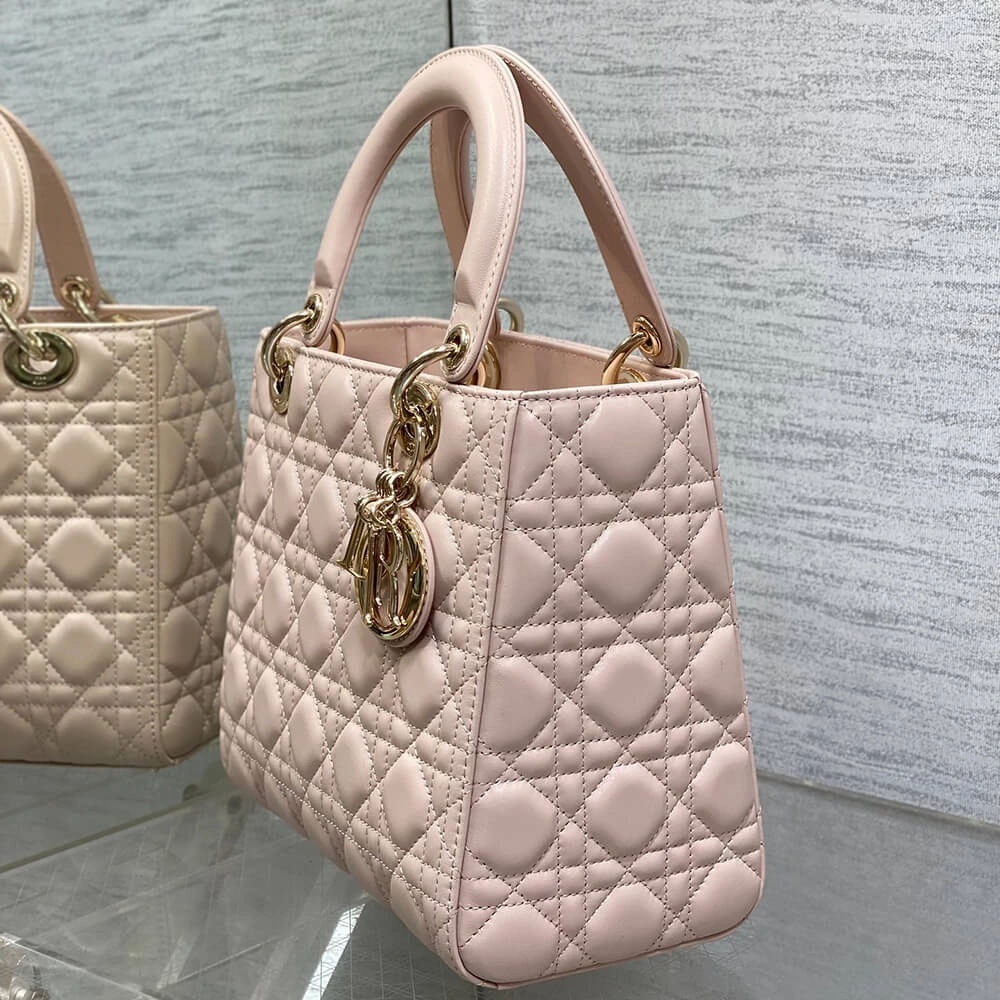 Stylish Medium Lady Dior Bagn 2344