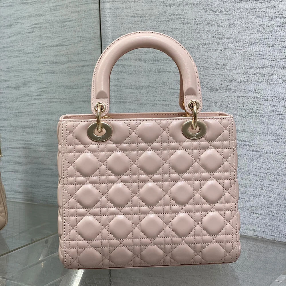 Stylish Medium Lady Dior Bagn 2344