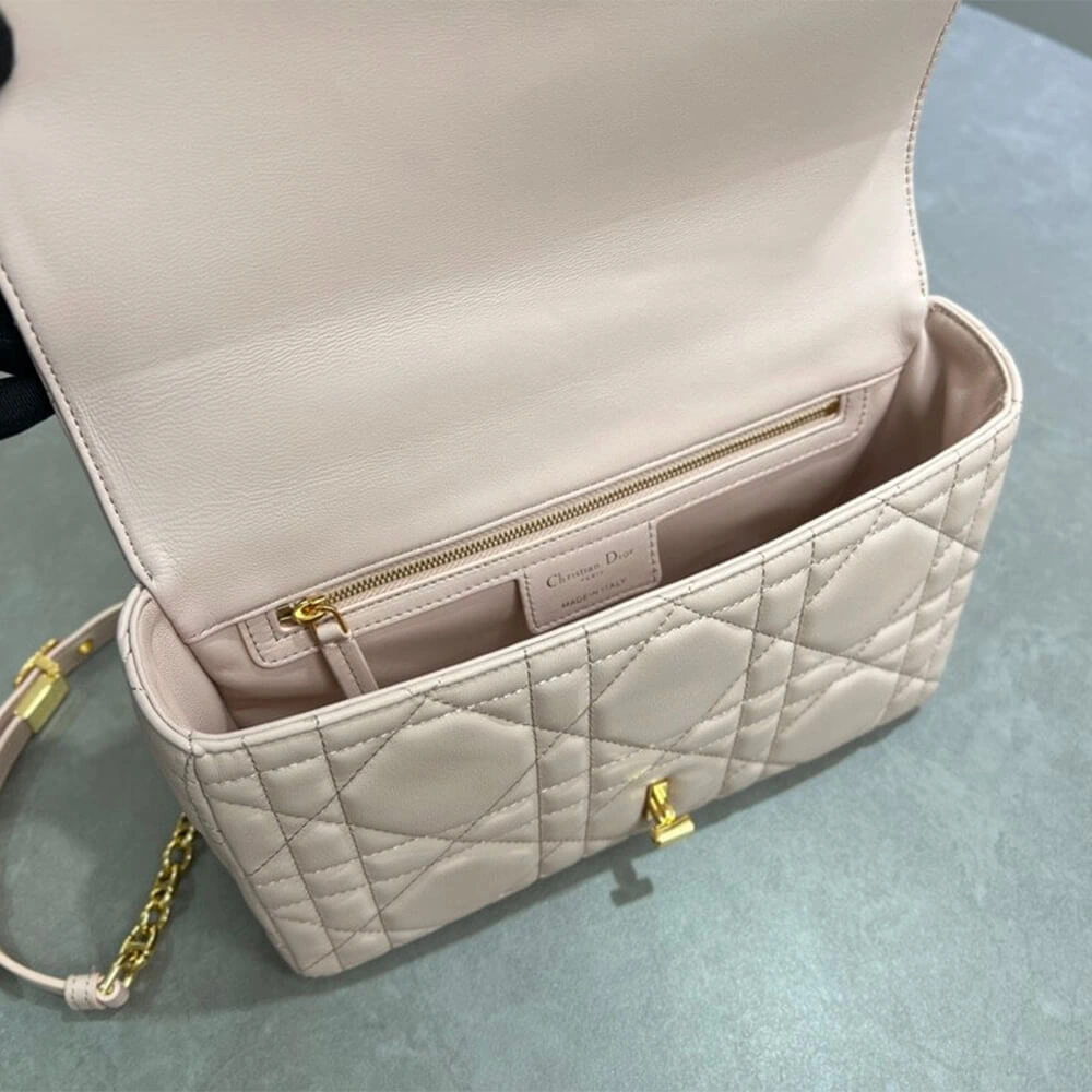 Medium  Dior Caro Bag((HIGH-END GRADE)) Comfortable 2143