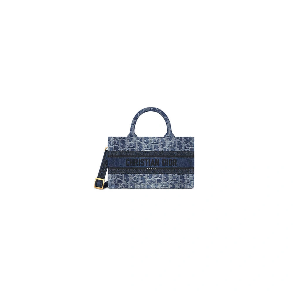 Lightweight Mini Dior Book Tote 2073