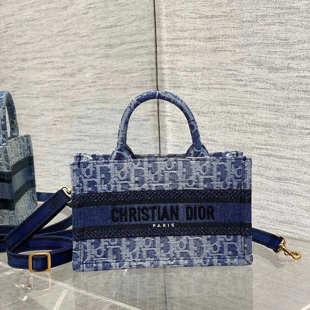 Lightweight Mini Dior Book Tote 2073