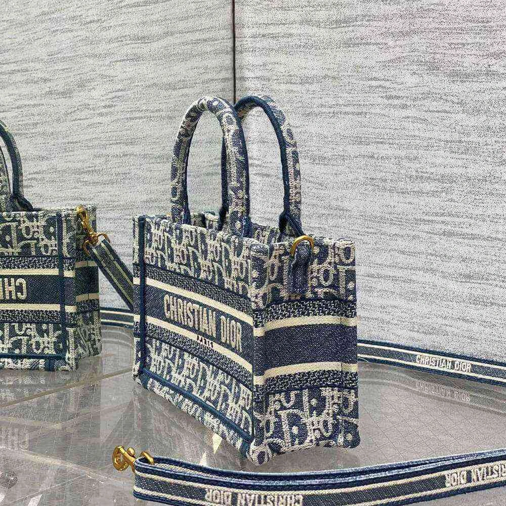 Unisex Mini Dior Book Tote 2062