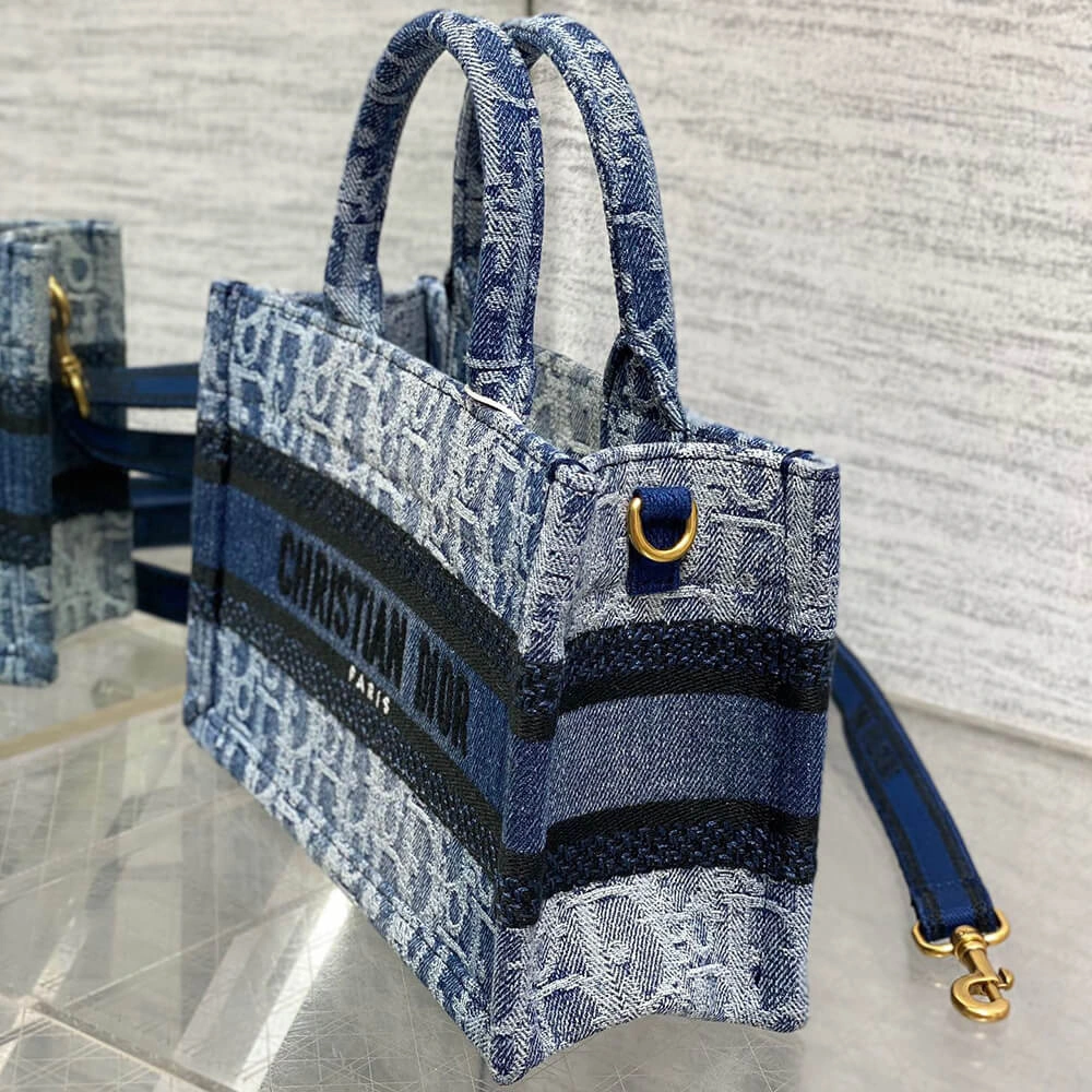 Lightweight Mini Dior Book Tote 2073