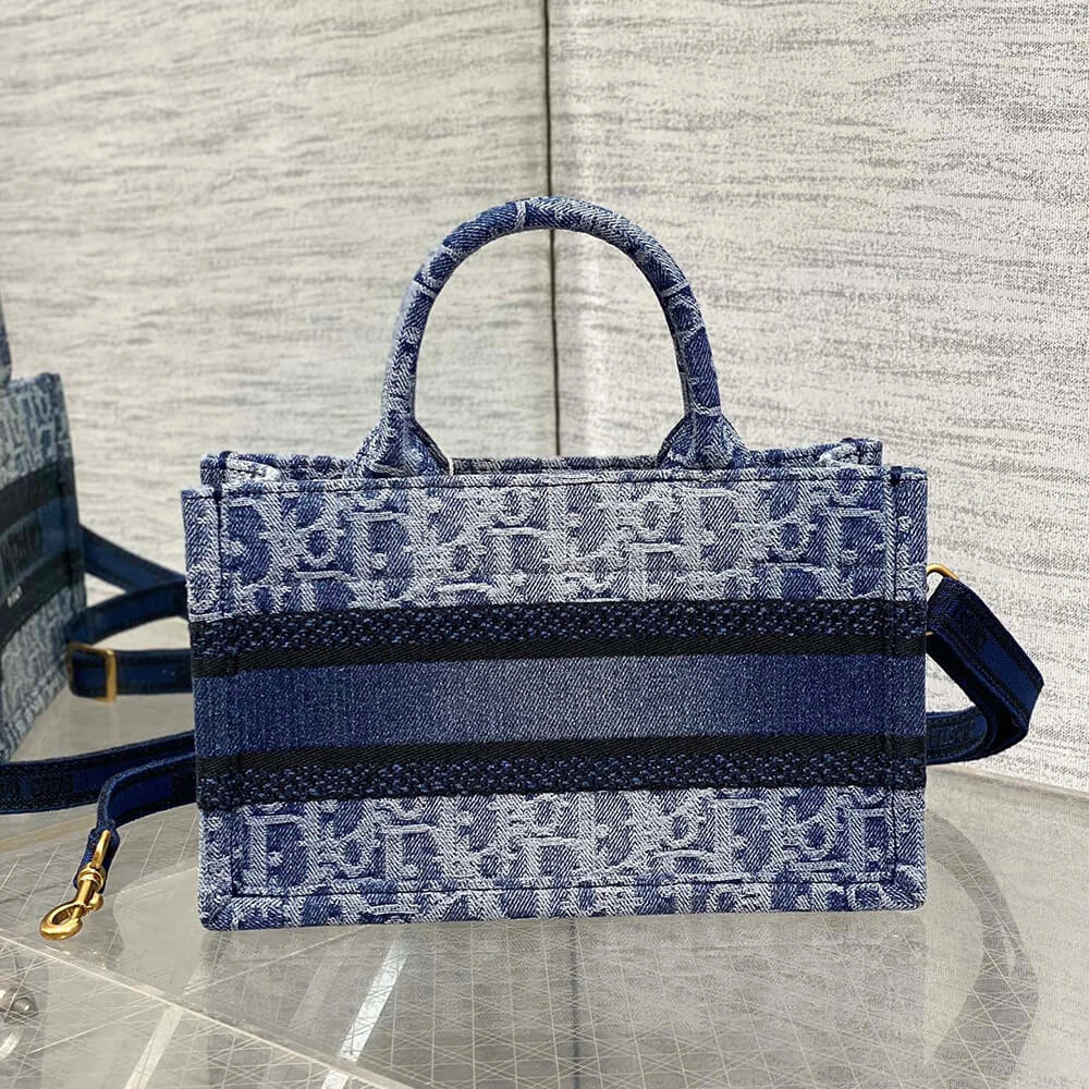 Lightweight Mini Dior Book Tote 2073