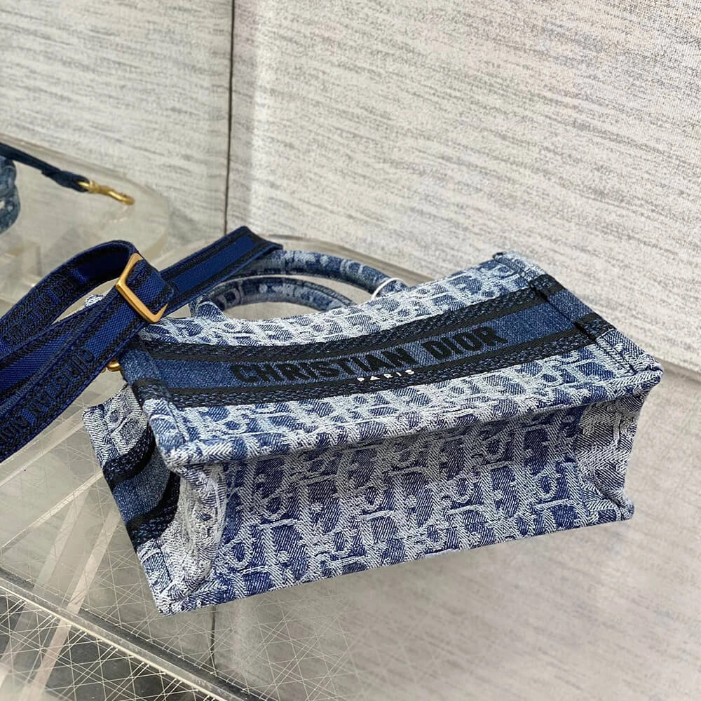 Lightweight Mini Dior Book Tote 2073