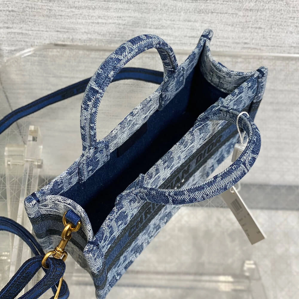 Lightweight Mini Dior Book Tote 2073