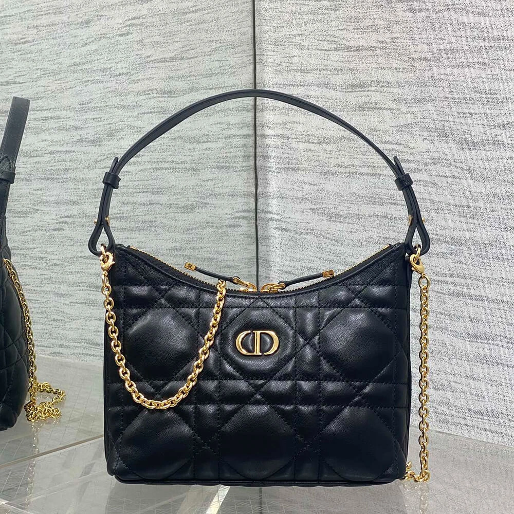 Miss Caro Diorling Mini Bag with Chain Sleek 2079