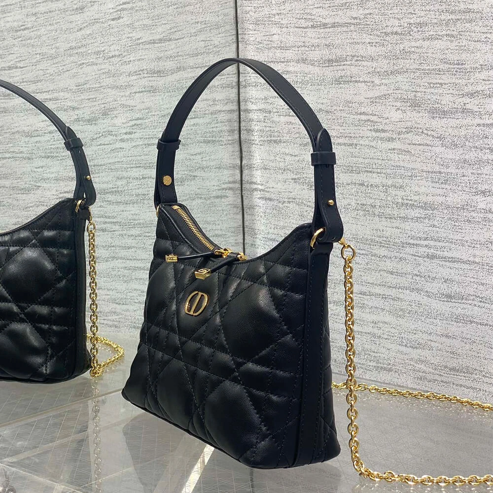 Miss Caro Diorling Mini Bag with Chain Sleek 2079