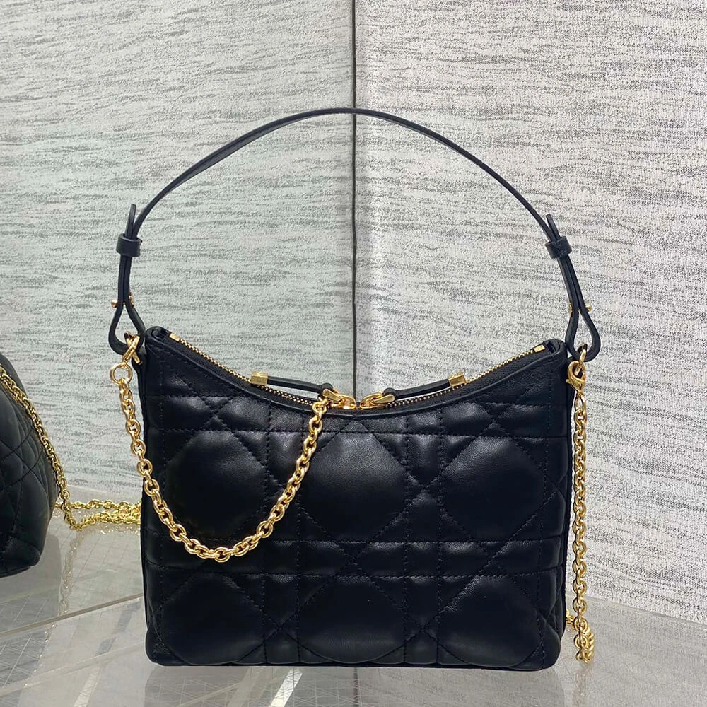 Miss Caro Diorling Mini Bag with Chain Sleek 2079