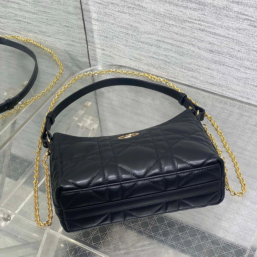 Miss Caro Diorling Mini Bag with Chain Sleek 2079