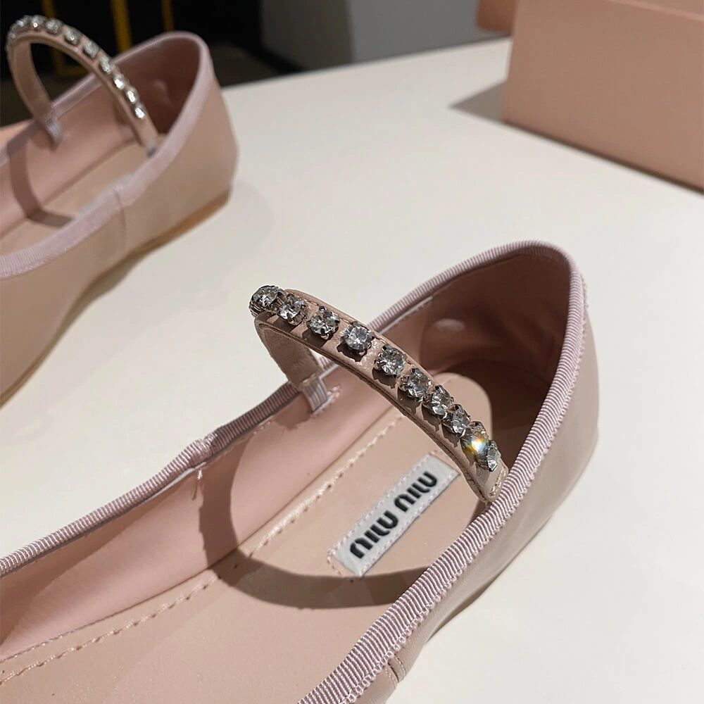 MiuMiu Leather ballerinas Classic 3443