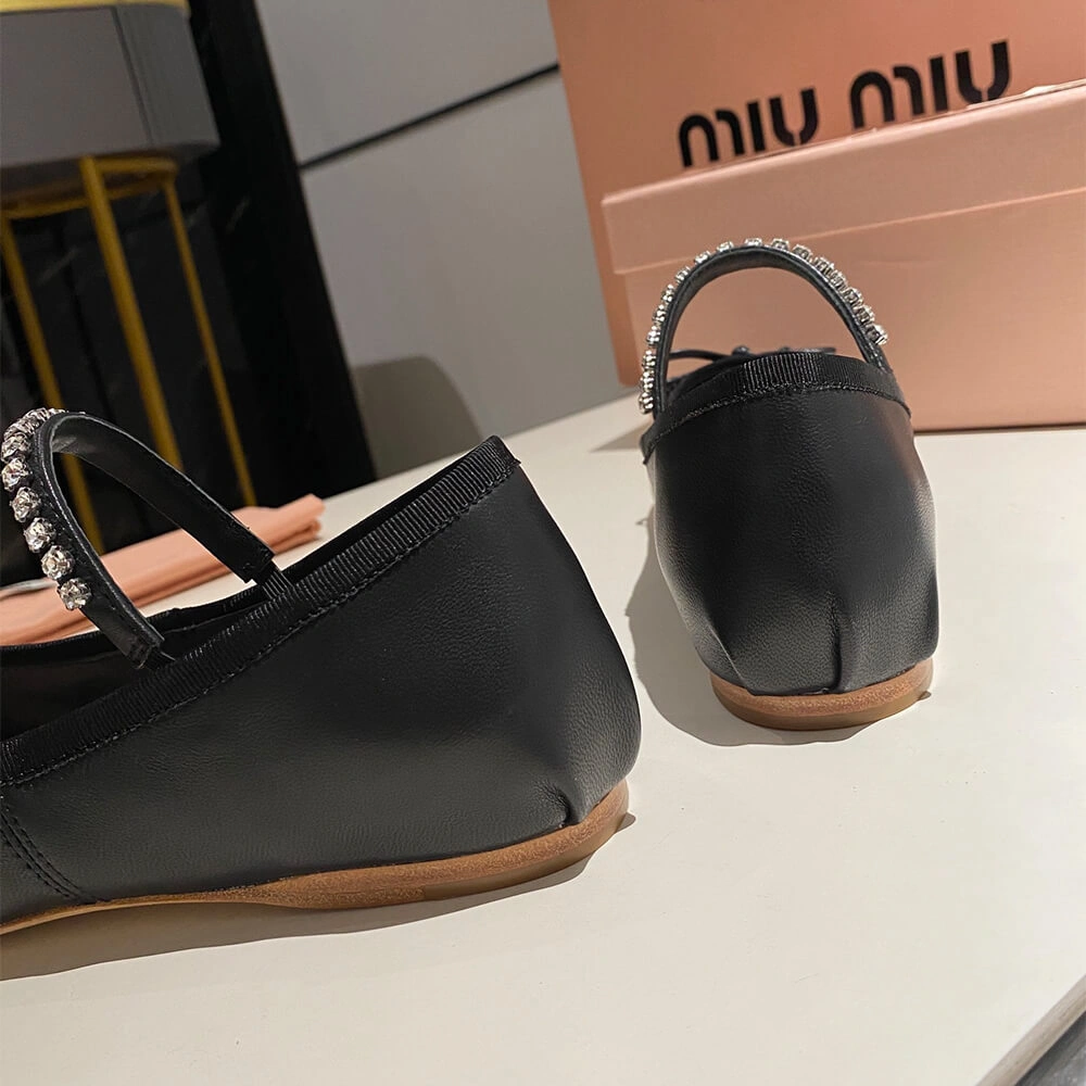 SmartChoice MiuMiu Leather ballerinas 3434