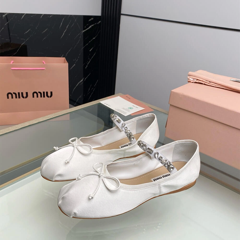 MiuMiu Satin ballerinas MultiPurpose 3445