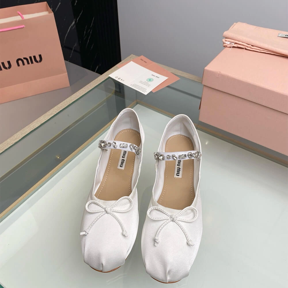 MiuMiu Satin ballerinas MultiPurpose 3445
