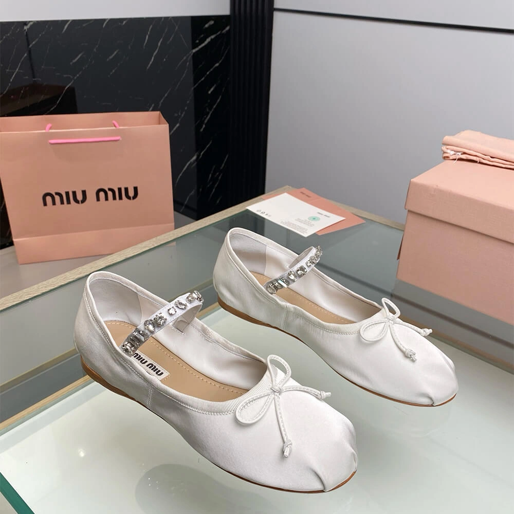 MiuMiu Satin ballerinas MultiPurpose 3445