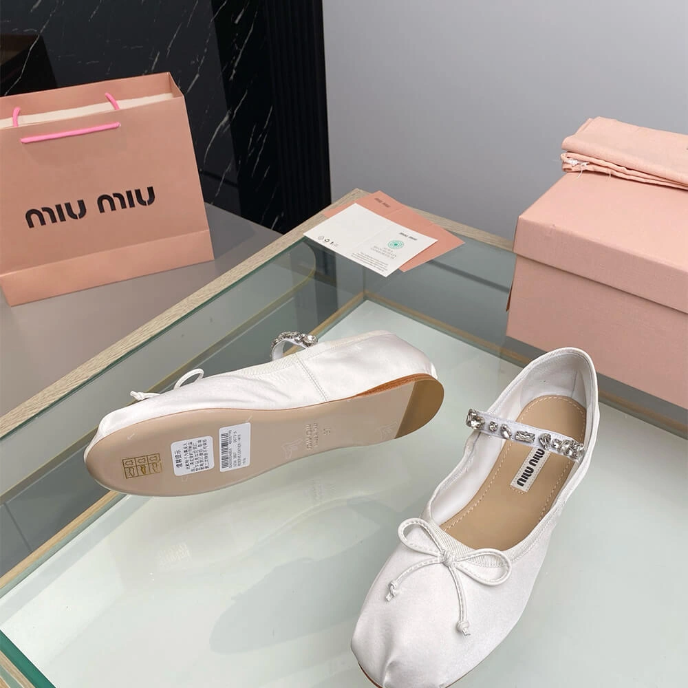 MiuMiu Satin ballerinas MultiPurpose 3445