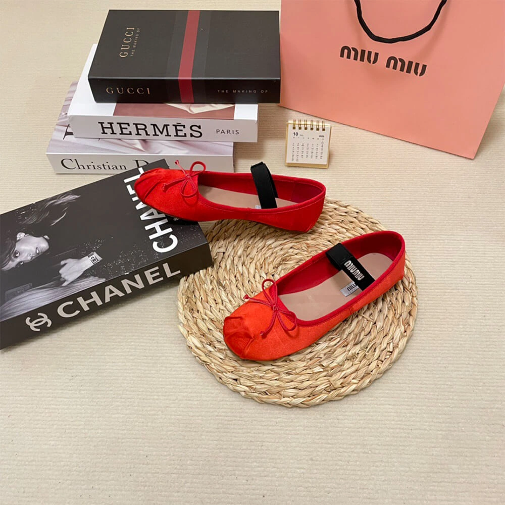 MiuMiu Satin ballerinas Comfortable 3436