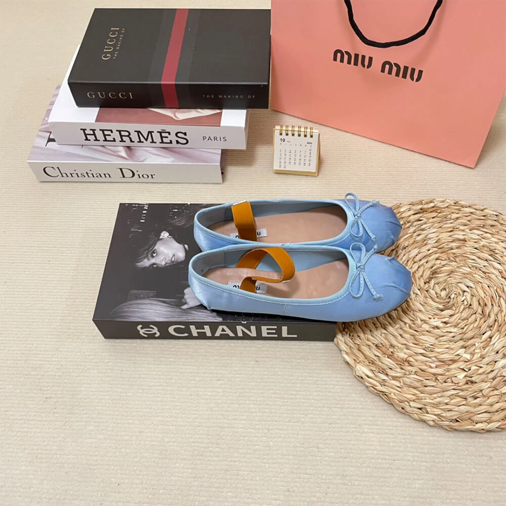 MiuMiu Satin ballerinas SunProtective 3438