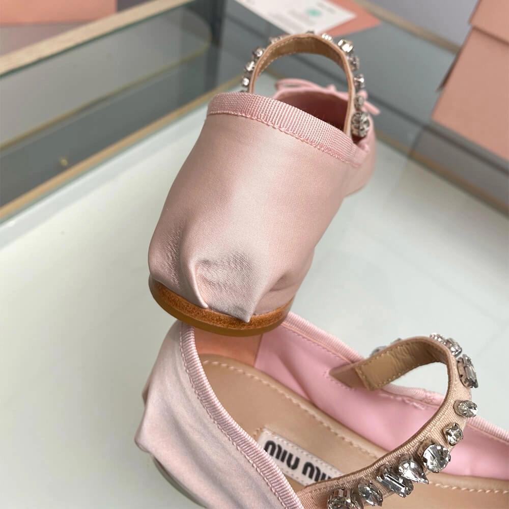 GoodFit MiuMiu Satin ballerinas 3440
