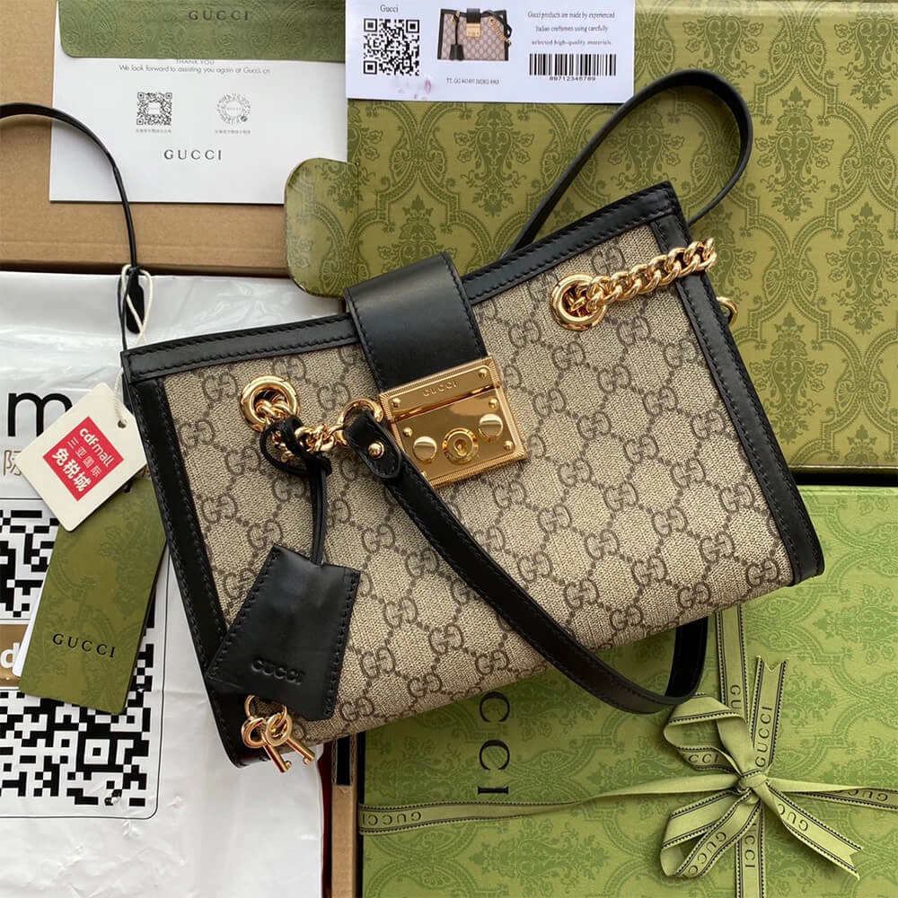 Packable Padlock small GG shoulder bag 1154