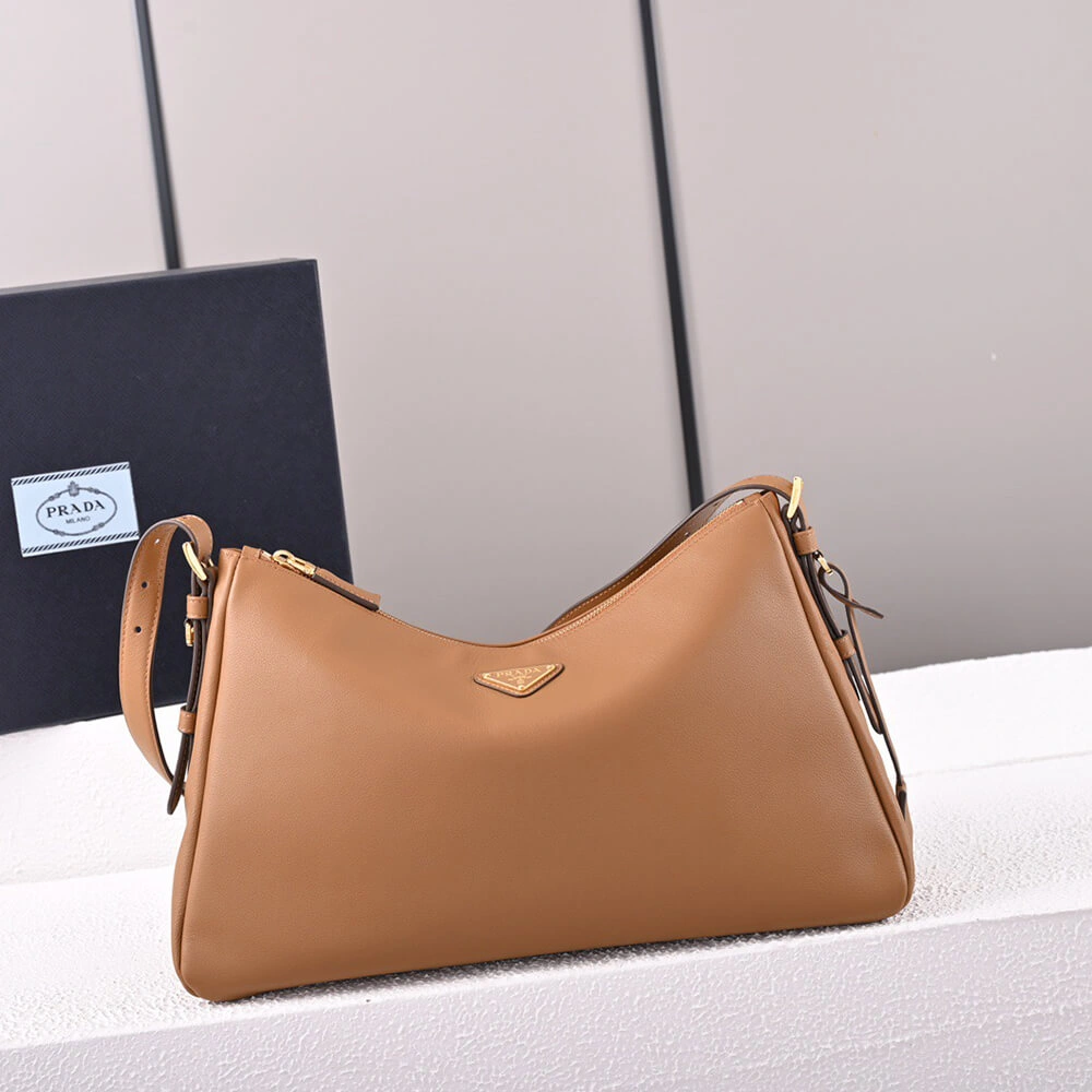 Prada Aimee large leather shoulder bag Original 2949