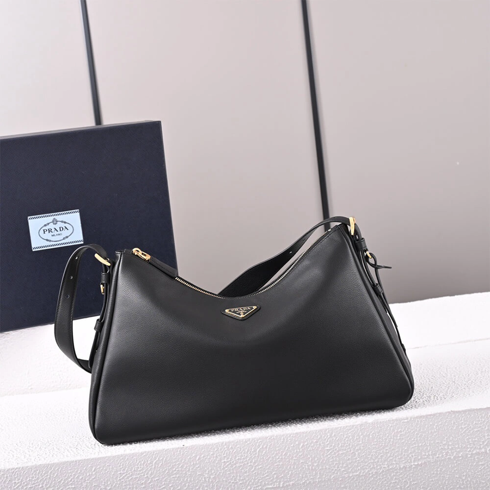 Prada Aimee large leather shoulder bag Stylish 3002