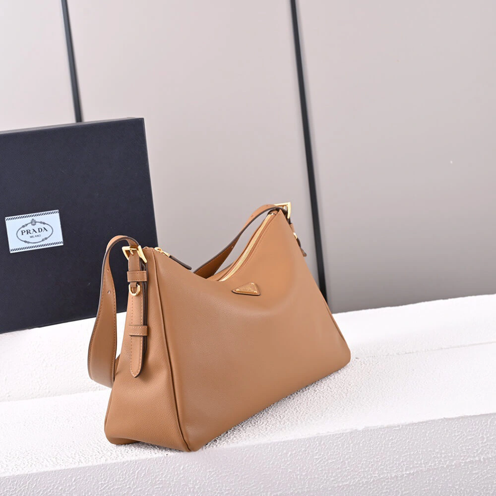 Prada Aimee large leather shoulder bag Original 2949