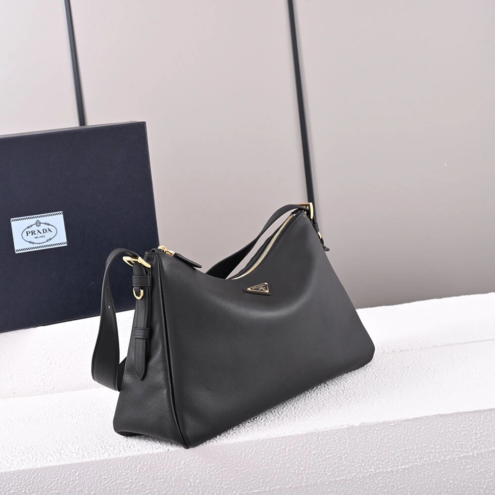 Prada Aimee large leather shoulder bag Stylish 3002