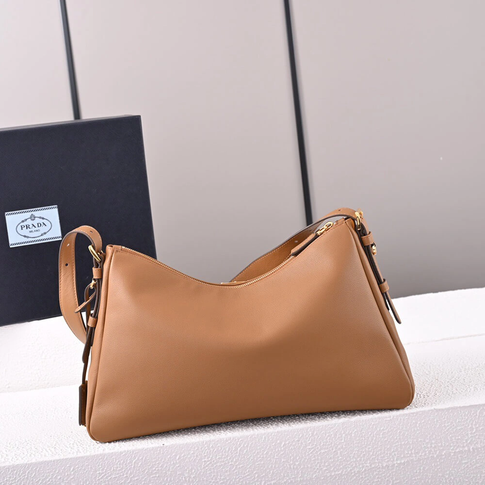 Prada Aimee large leather shoulder bag Original 2949