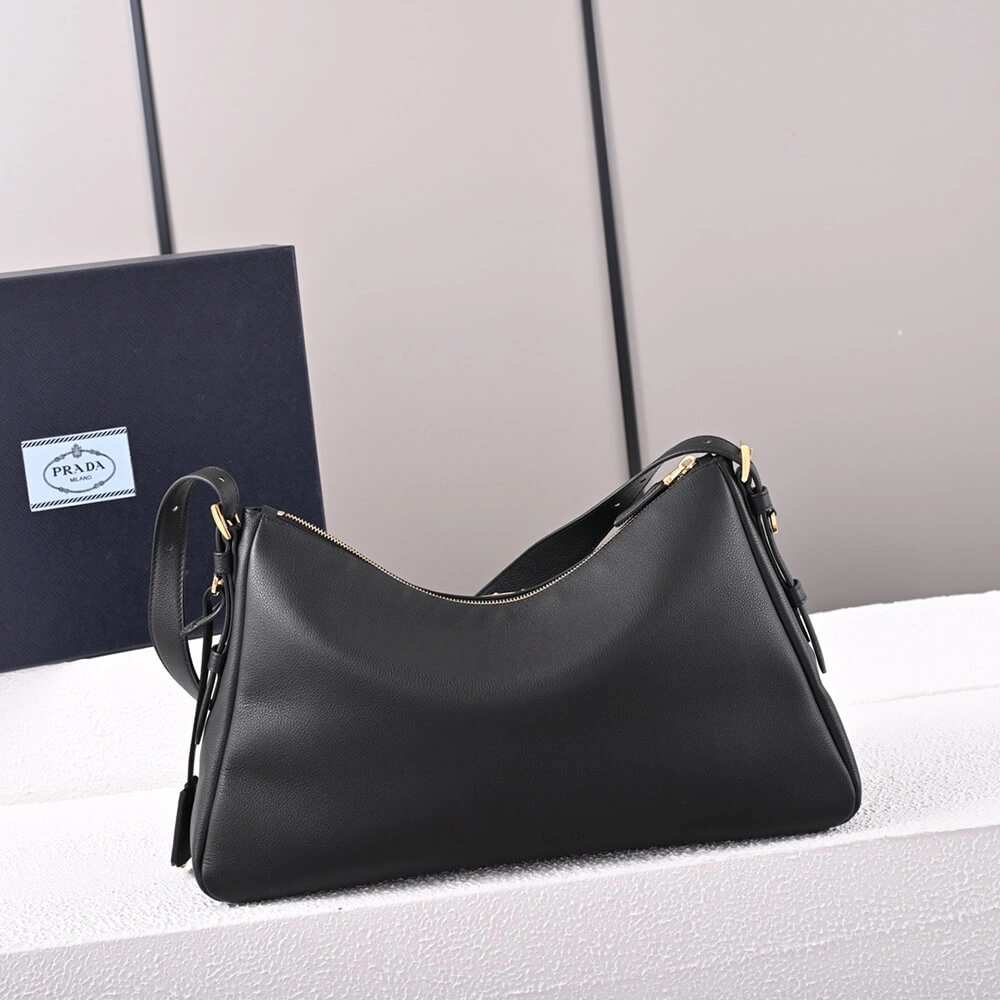 Prada Aimee large leather shoulder bag Stylish 3002