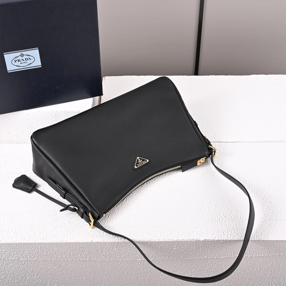 Prada Aimee large leather shoulder bag Stylish 3002