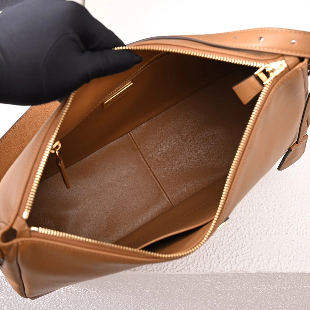 Prada Aimee large leather shoulder bag Original 2949