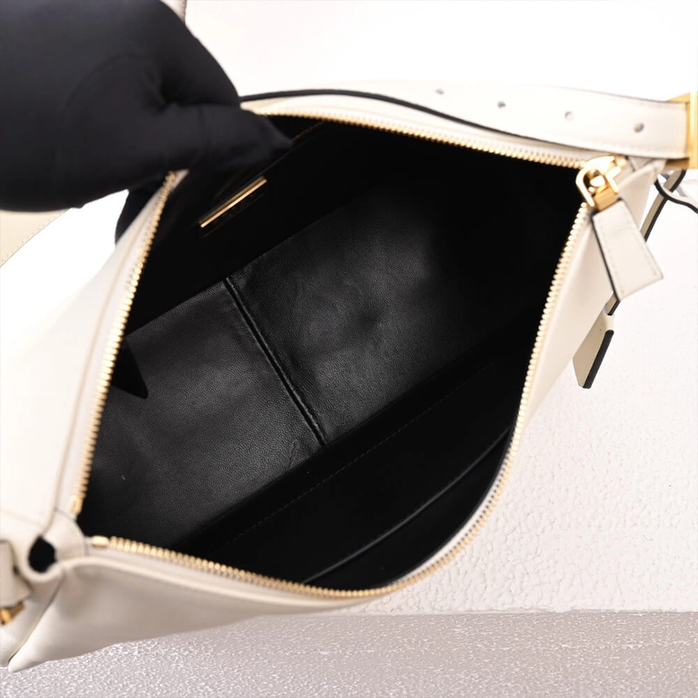 Lightweight Prada Aimee large leather shoulder bag 2915