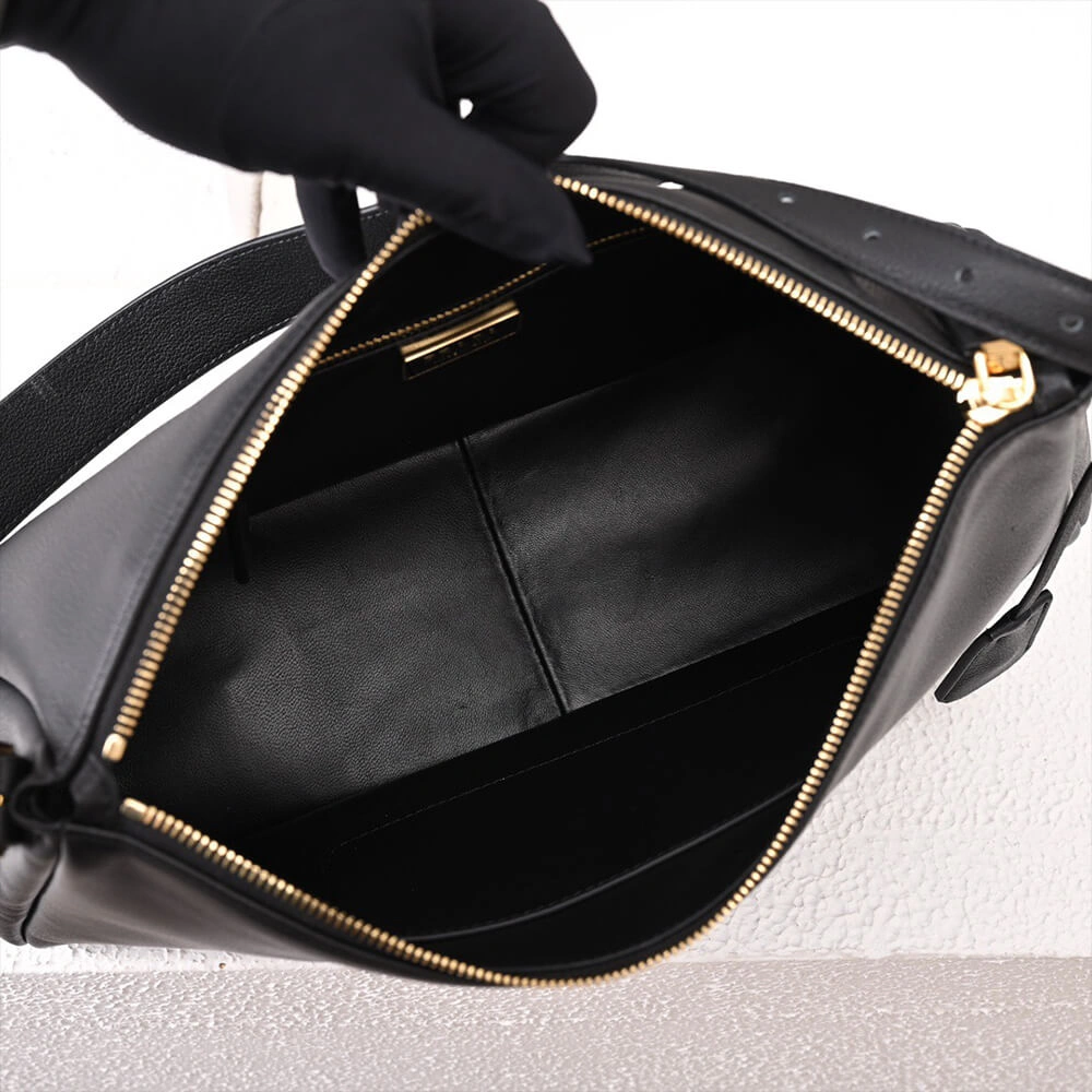 Prada Aimee large leather shoulder bag Stylish 3002