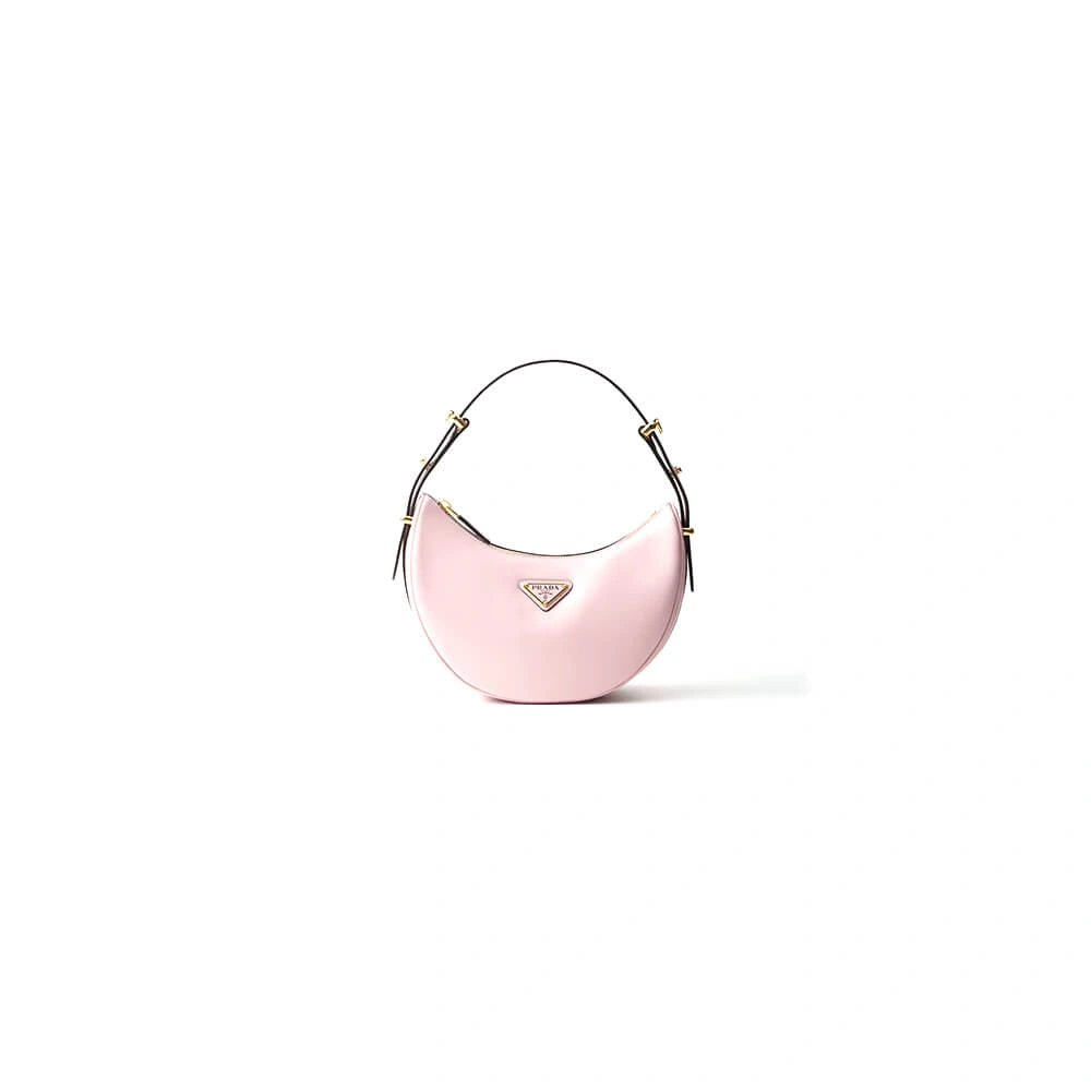 Stylish Prada Arque leather shoulder bag 2986