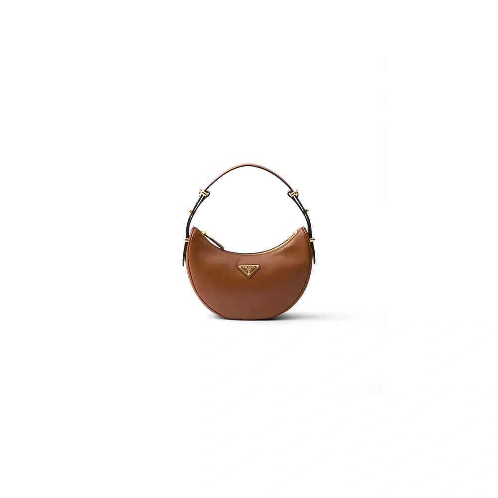 Prada Arque leather shoulder bag ZipUp 2909
