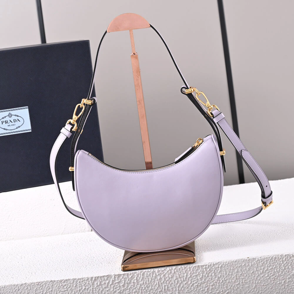 Versatile Prada Arque leather shoulder bag 2955