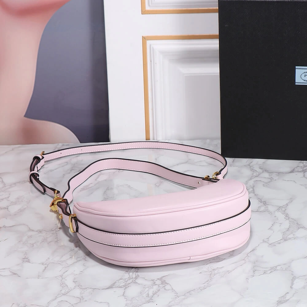 Stylish Prada Arque leather shoulder bag 2986