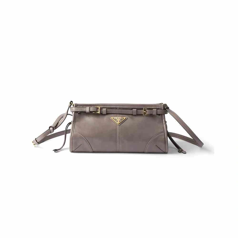 Stylish Prada Bonnie small leather shoulder bag(HIGH-END GRADE) 2944