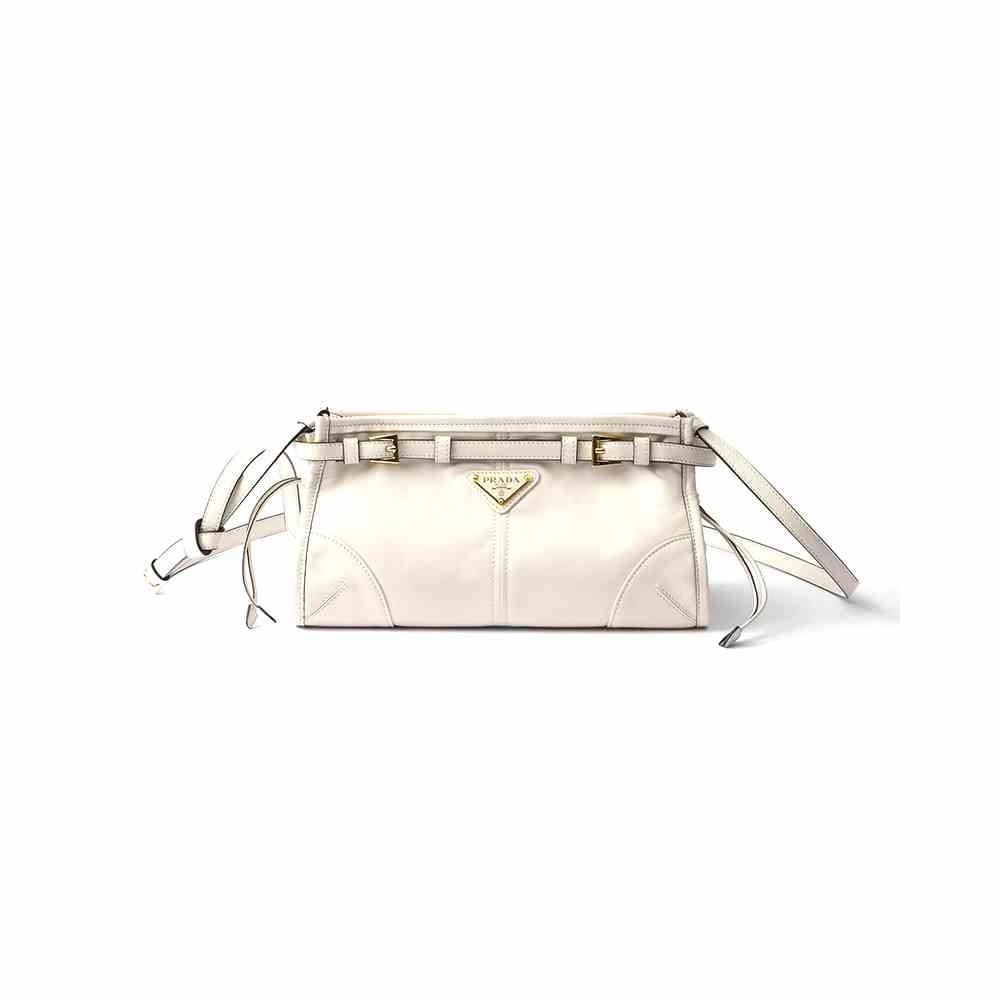 Stretchable Prada Bonnie small leather shoulder bag(HIGH-END GRADE) 2924