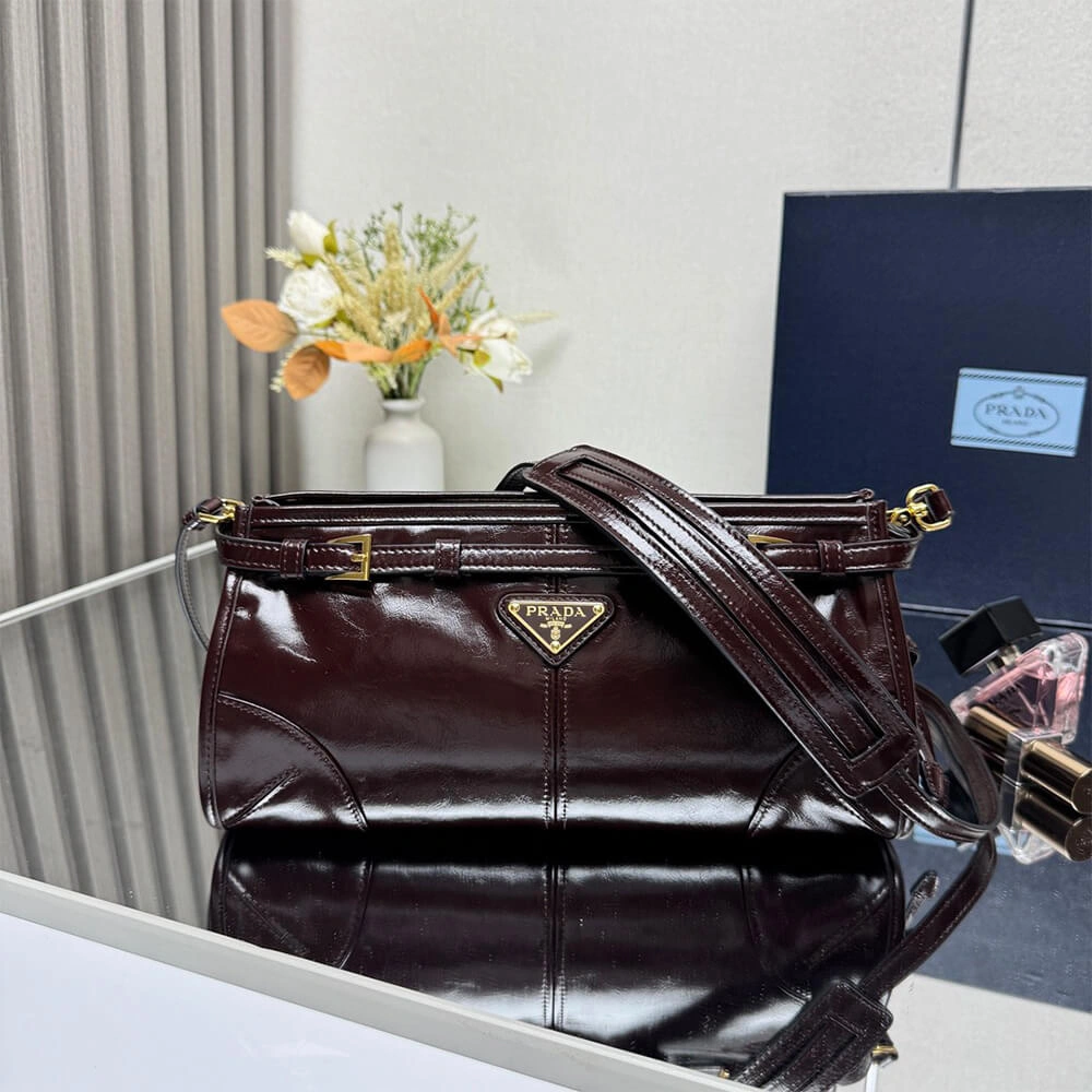 Lightweight Prada Bonnie small leather shoulder bag(HIGH-END GRADE) 2899