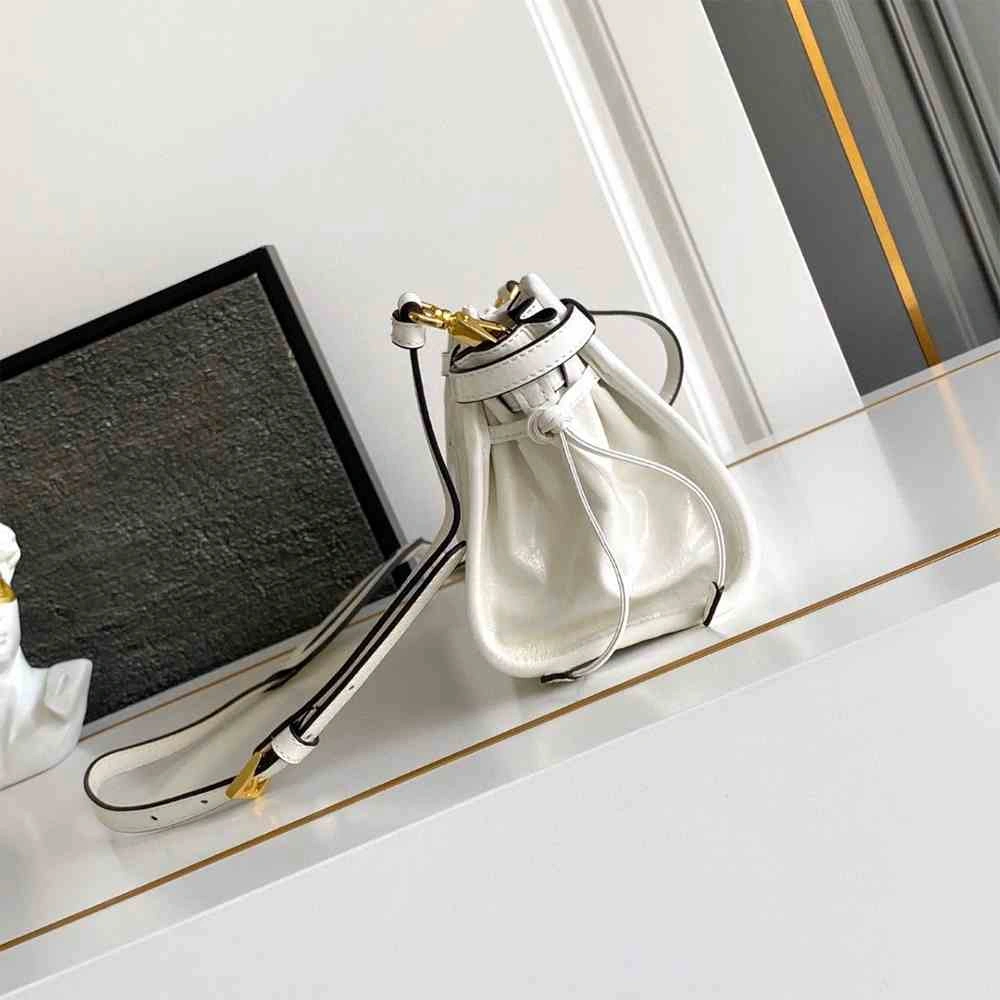 Stretchable Prada Bonnie small leather shoulder bag(HIGH-END GRADE) 2924