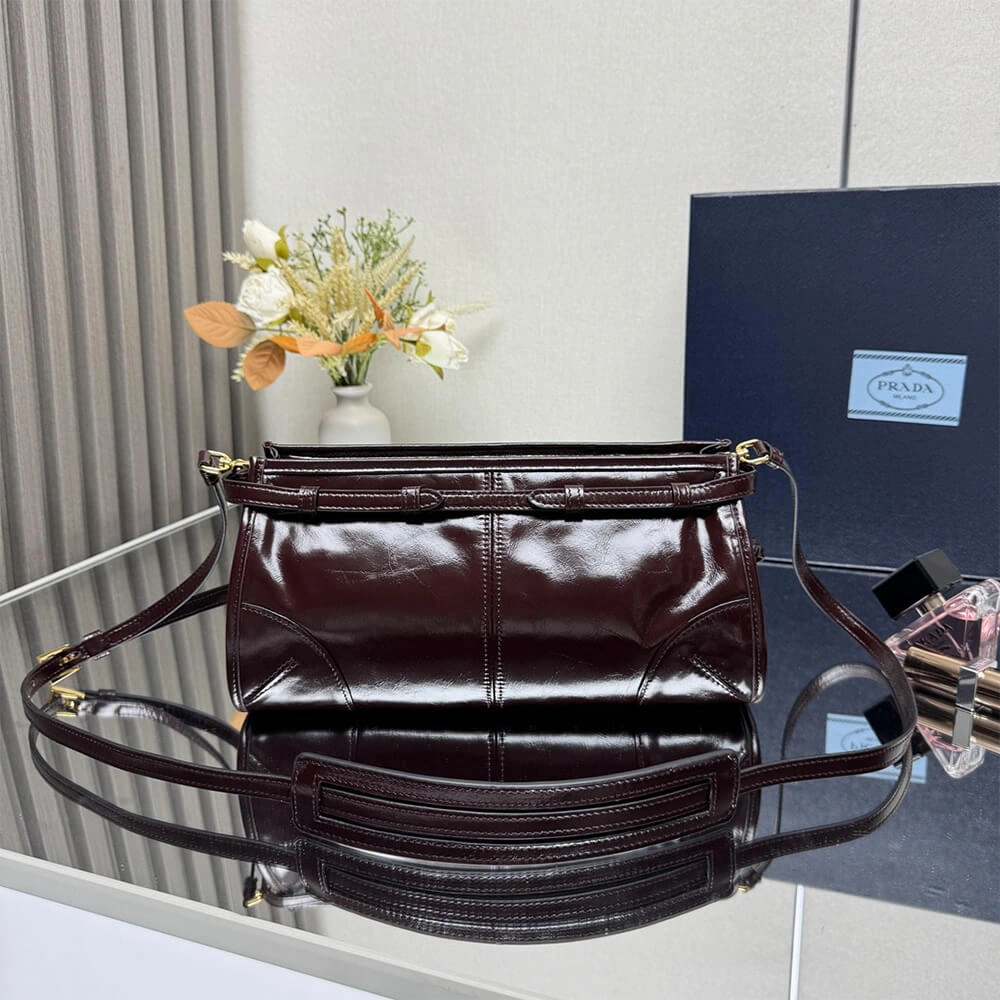 Lightweight Prada Bonnie small leather shoulder bag(HIGH-END GRADE) 2899