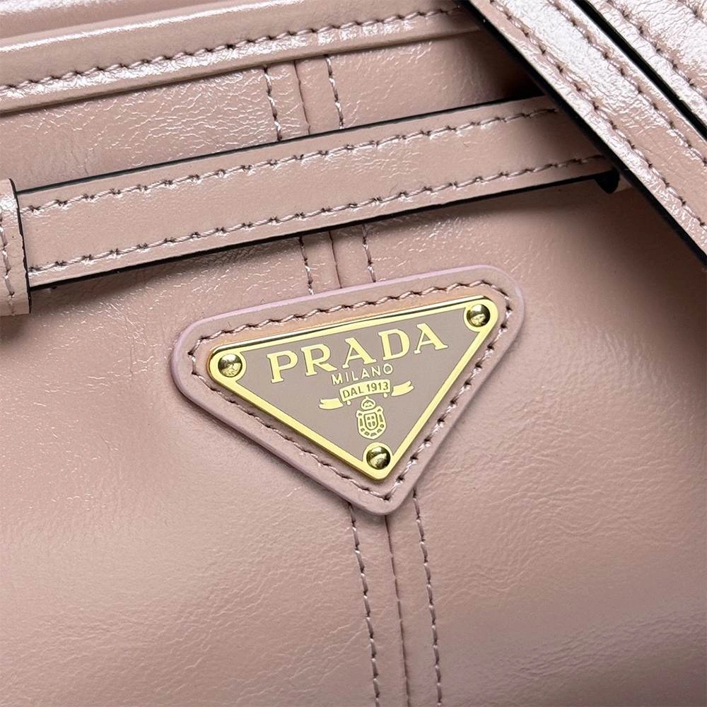 Prada Bonnie small leather shoulder bag(HIGH-END GRADE) Comfortable 2939