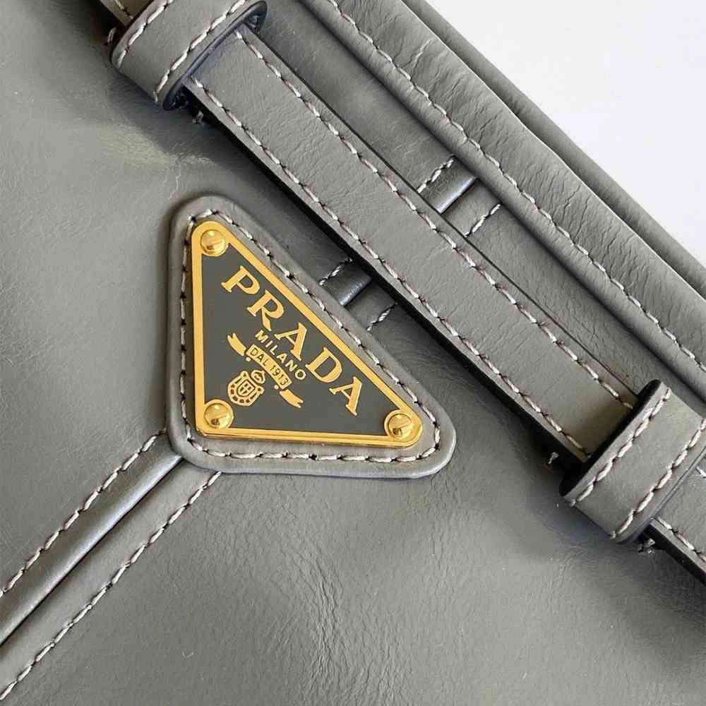 Stylish Prada Bonnie small leather shoulder bag(HIGH-END GRADE) 2944