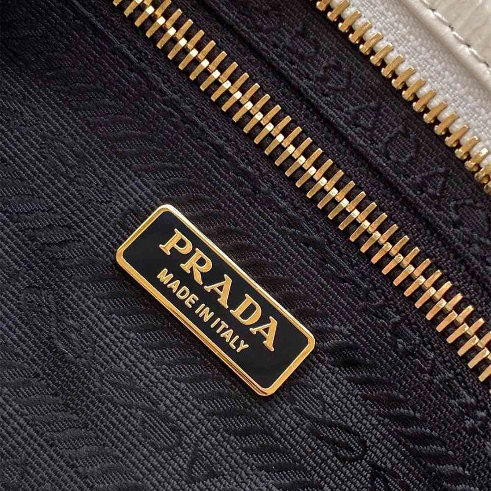 Stretchable Prada Bonnie small leather shoulder bag(HIGH-END GRADE) 2924