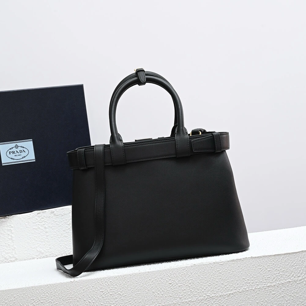 Efficient Prada Buckle small leather handbag with belt(high-end grade) 2901