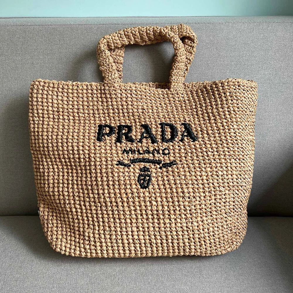 Upgraded Prada Crochet tote bag(high-end grade) 2904