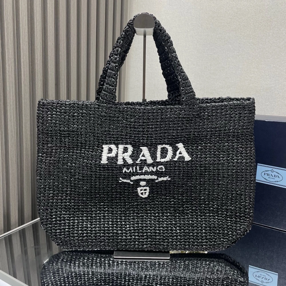 Prada Crochet tote bag(high-end grade) Vibrant 2905