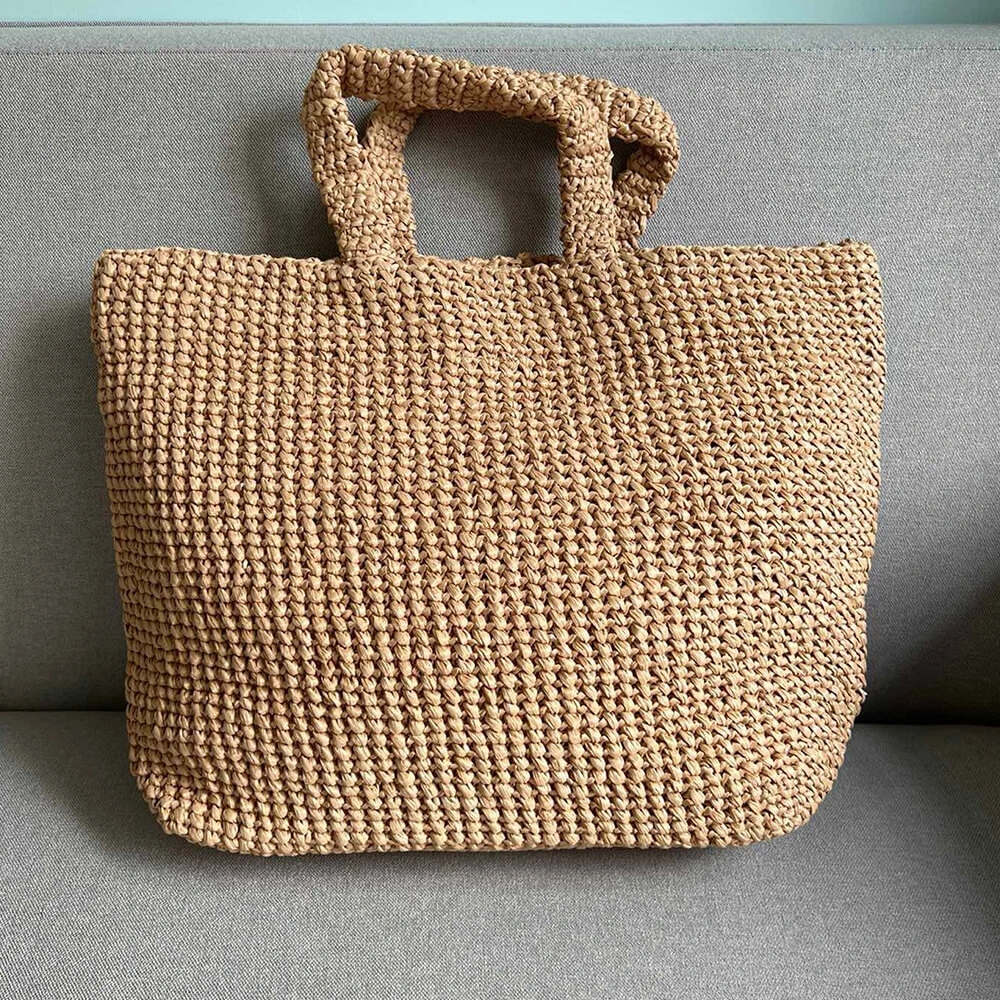 Upgraded Prada Crochet tote bag(high-end grade) 2904